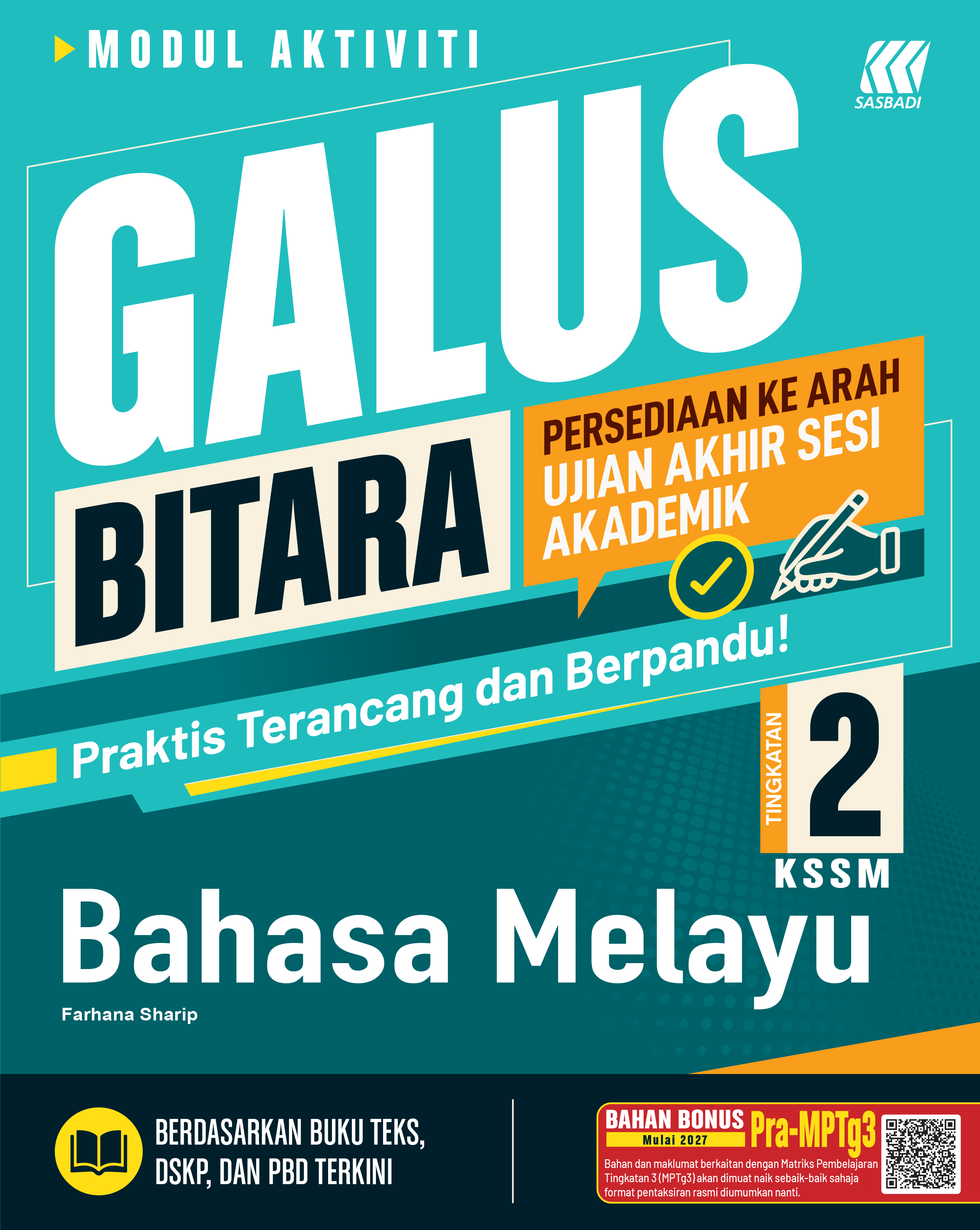 GALUS BITARA BAHASA MELAYU TING 2 Cover